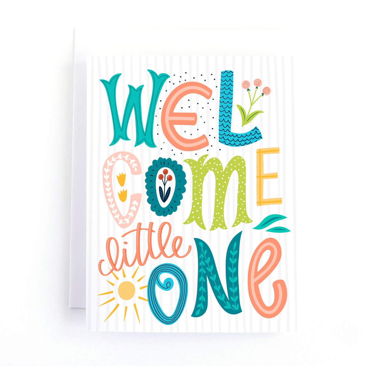 Little One New Baby Card Bumbleboo