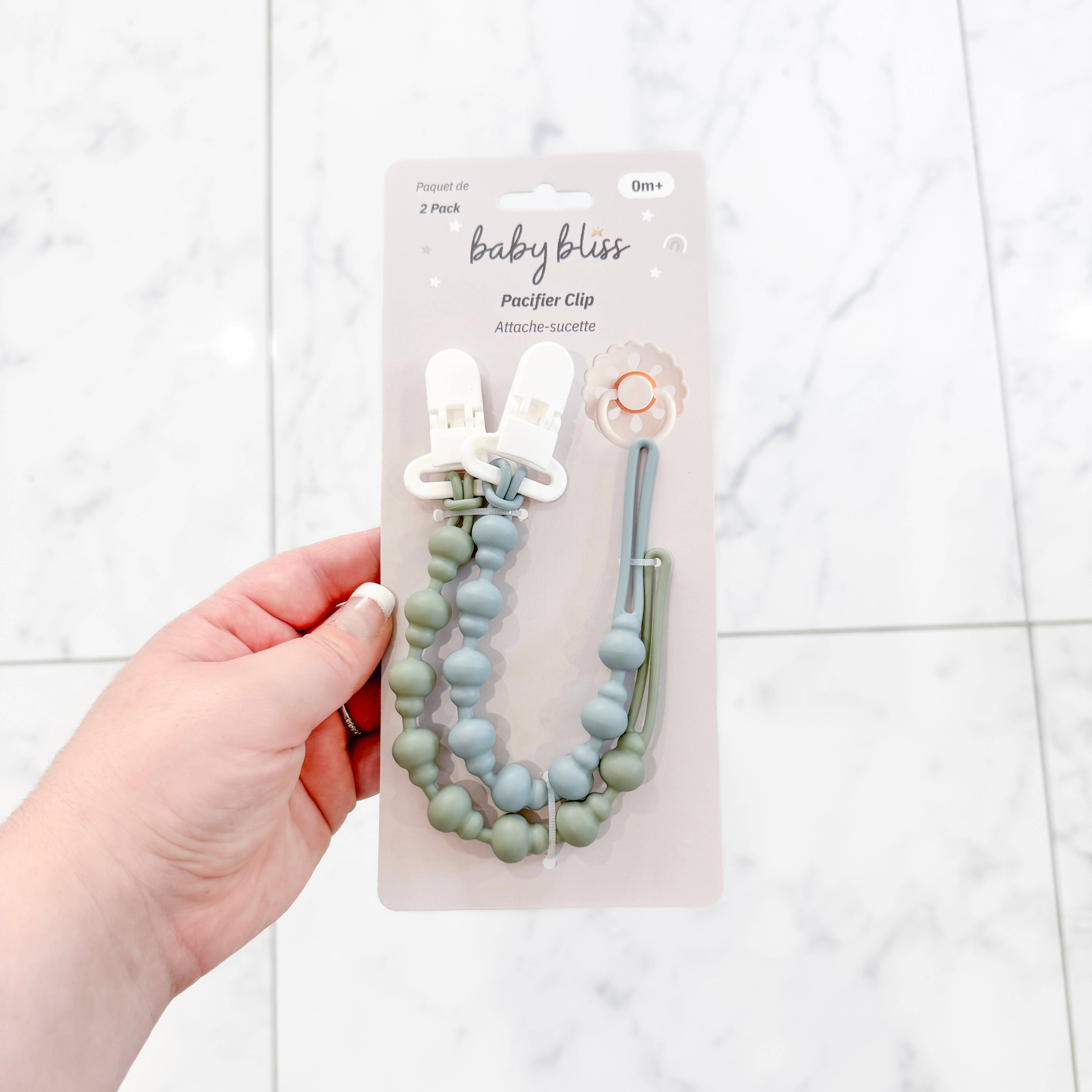 Baby Bliss Pacifier Clip